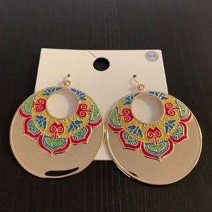 Funky festival earrings
